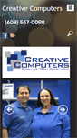 Mobile Screenshot of creativecomputers.biz